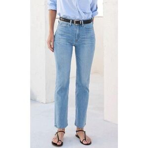 AYR The Pop Jeans in Bomba light wash crop 27 Small